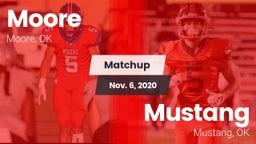 Matchup: Moore  vs. Mustang  2020