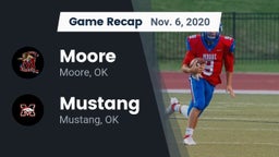Recap: Moore  vs. Mustang  2020