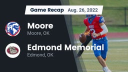 Recap: Moore  vs. Edmond Memorial  2022