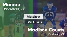 Matchup: Monroe  vs. Madison County  2016