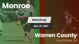 Matchup: Monroe  vs. Warren County  2017