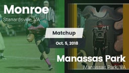 Matchup: Monroe  vs. Manassas Park 2018