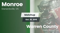 Matchup: Monroe  vs. Warren County 2018