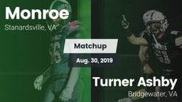 Matchup: Monroe  vs. Turner Ashby  2019