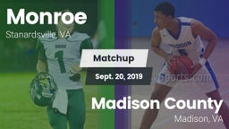 Matchup: Monroe  vs. Madison County  2019