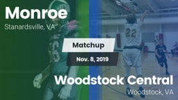 Matchup: Monroe  vs. Woodstock Central  2019