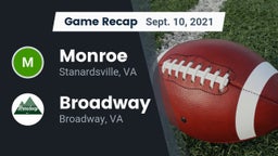 Recap: Monroe  vs. Broadway  2021