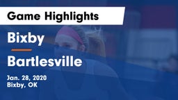 Bixby  vs Bartlesville  Game Highlights - Jan. 28, 2020