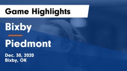 Bixby  vs Piedmont Game Highlights - Dec. 30, 2020