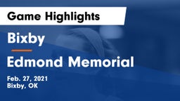 Bixby  vs Edmond Memorial  Game Highlights - Feb. 27, 2021