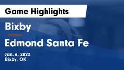 Bixby  vs Edmond Santa Fe Game Highlights - Jan. 6, 2022