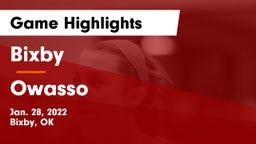 Bixby  vs Owasso  Game Highlights - Jan. 28, 2022