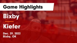 Bixby  vs Kiefer  Game Highlights - Dec. 29, 2022