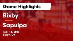 Bixby  vs Sapulpa Game Highlights - Feb. 14, 2023