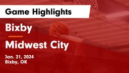 Bixby  vs Midwest City  Game Highlights - Jan. 21, 2024