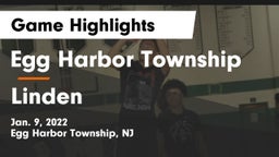 Egg Harbor Township  vs Linden  Game Highlights - Jan. 9, 2022