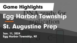 Egg Harbor Township  vs St. Augustine Prep  Game Highlights - Jan. 11, 2024