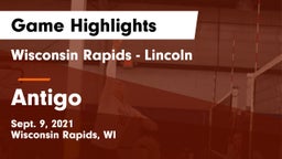 Wisconsin Rapids - Lincoln  vs Antigo  Game Highlights - Sept. 9, 2021