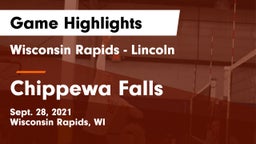 Wisconsin Rapids - Lincoln  vs Chippewa Falls  Game Highlights - Sept. 28, 2021