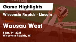 Wisconsin Rapids - Lincoln  vs Wausau West  Game Highlights - Sept. 14, 2023