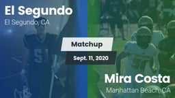 Matchup: El Segundo High vs. Mira Costa  2020