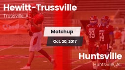 Matchup: Hewitt-Trussville vs. Huntsville  2017