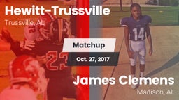 Matchup: Hewitt-Trussville vs. James Clemens  2017
