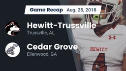 Recap: Hewitt-Trussville  vs. Cedar Grove  2018