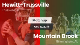 Matchup: Hewitt-Trussville vs. Mountain Brook  2018