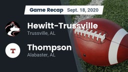 Recap: Hewitt-Trussville  vs. Thompson  2020