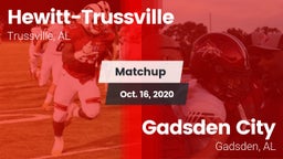 Matchup: Hewitt-Trussville vs. Gadsden City  2020