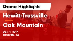 Hewitt-Trussville  vs Oak Mountain  Game Highlights - Dec. 1, 2017