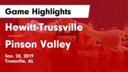 Hewitt-Trussville  vs Pinson Valley  Game Highlights - Jan. 28, 2019