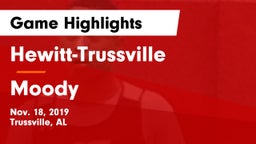 Hewitt-Trussville  vs Moody  Game Highlights - Nov. 18, 2019