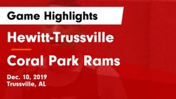 Hewitt-Trussville  vs Coral Park Rams Game Highlights - Dec. 10, 2019