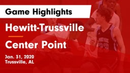 Hewitt-Trussville  vs Center Point  Game Highlights - Jan. 31, 2020