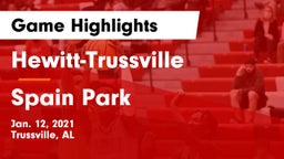 Hewitt-Trussville  vs Spain Park  Game Highlights - Jan. 12, 2021