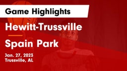 Hewitt-Trussville  vs Spain Park  Game Highlights - Jan. 27, 2023