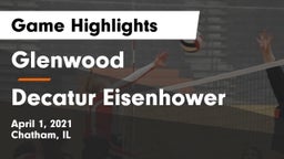 Glenwood  vs Decatur Eisenhower Game Highlights - April 1, 2021