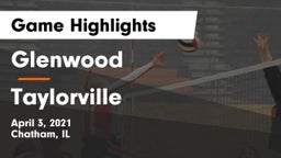 Glenwood  vs Taylorville  Game Highlights - April 3, 2021