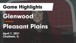 Glenwood  vs Pleasant Plains  Game Highlights - April 7, 2021