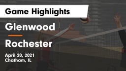 Glenwood  vs Rochester  Game Highlights - April 20, 2021
