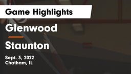 Glenwood  vs Staunton Game Highlights - Sept. 3, 2022