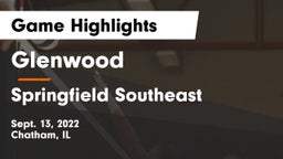 Glenwood  vs Springfield Southeast Game Highlights - Sept. 13, 2022