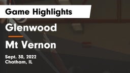 Glenwood  vs Mt Vernon Game Highlights - Sept. 30, 2022