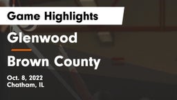 Glenwood  vs Brown County Game Highlights - Oct. 8, 2022