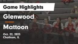 Glenwood  vs Mattoon  Game Highlights - Oct. 22, 2023