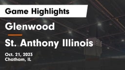 Glenwood  vs St. Anthony Illinois Game Highlights - Oct. 21, 2023