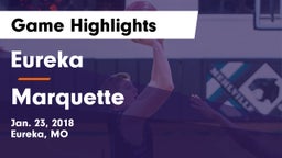 Eureka  vs Marquette  Game Highlights - Jan. 23, 2018