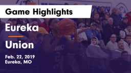 Eureka  vs Union  Game Highlights - Feb. 22, 2019